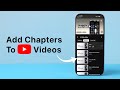 Wie Füge Ich YouTube Videos Kapitel Hinzu Wie Füge Ich YouTube Videos Kapitel Hinzu