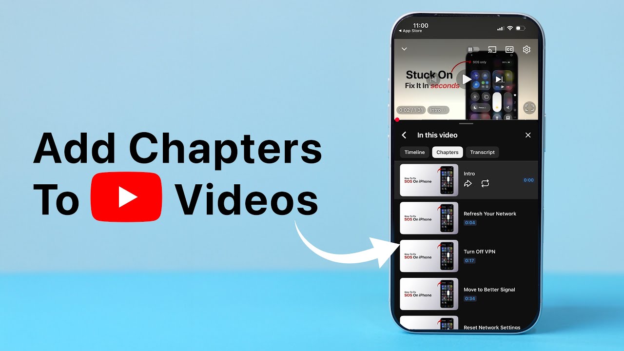 How to Add Chapters to YouTube Videos?