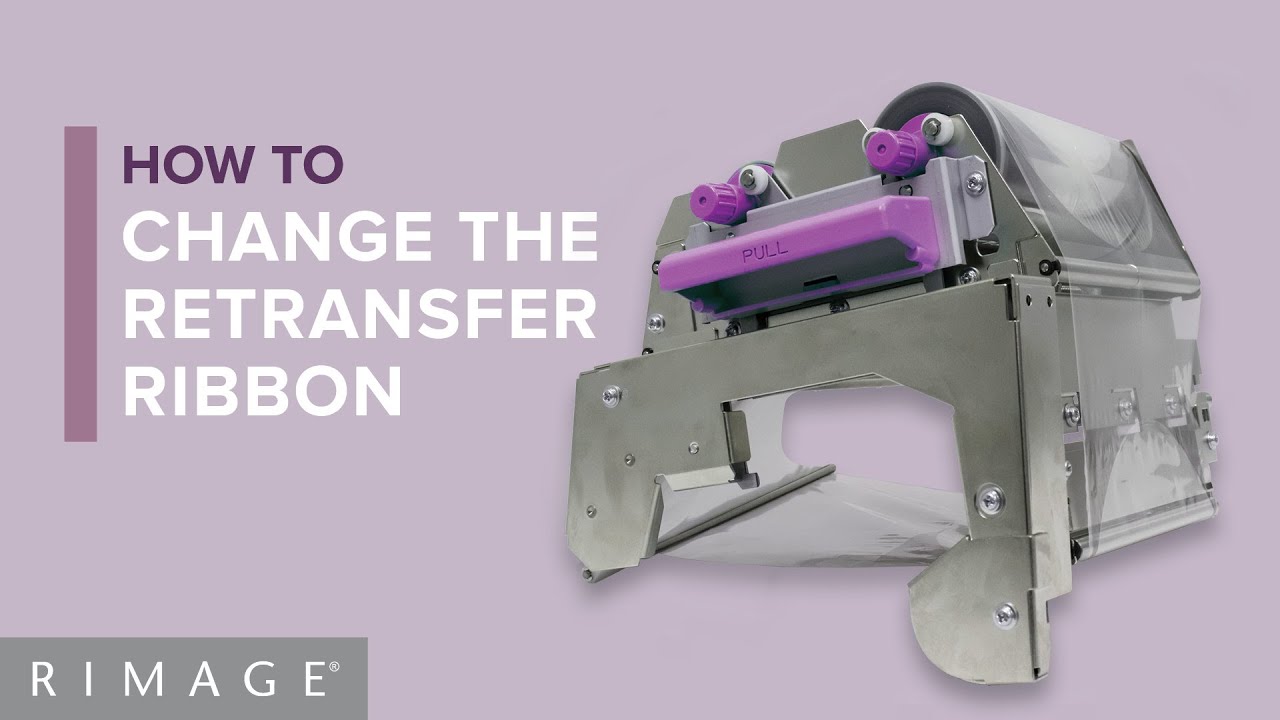 How to Change The Retransfer Ribbon - Everest Encore