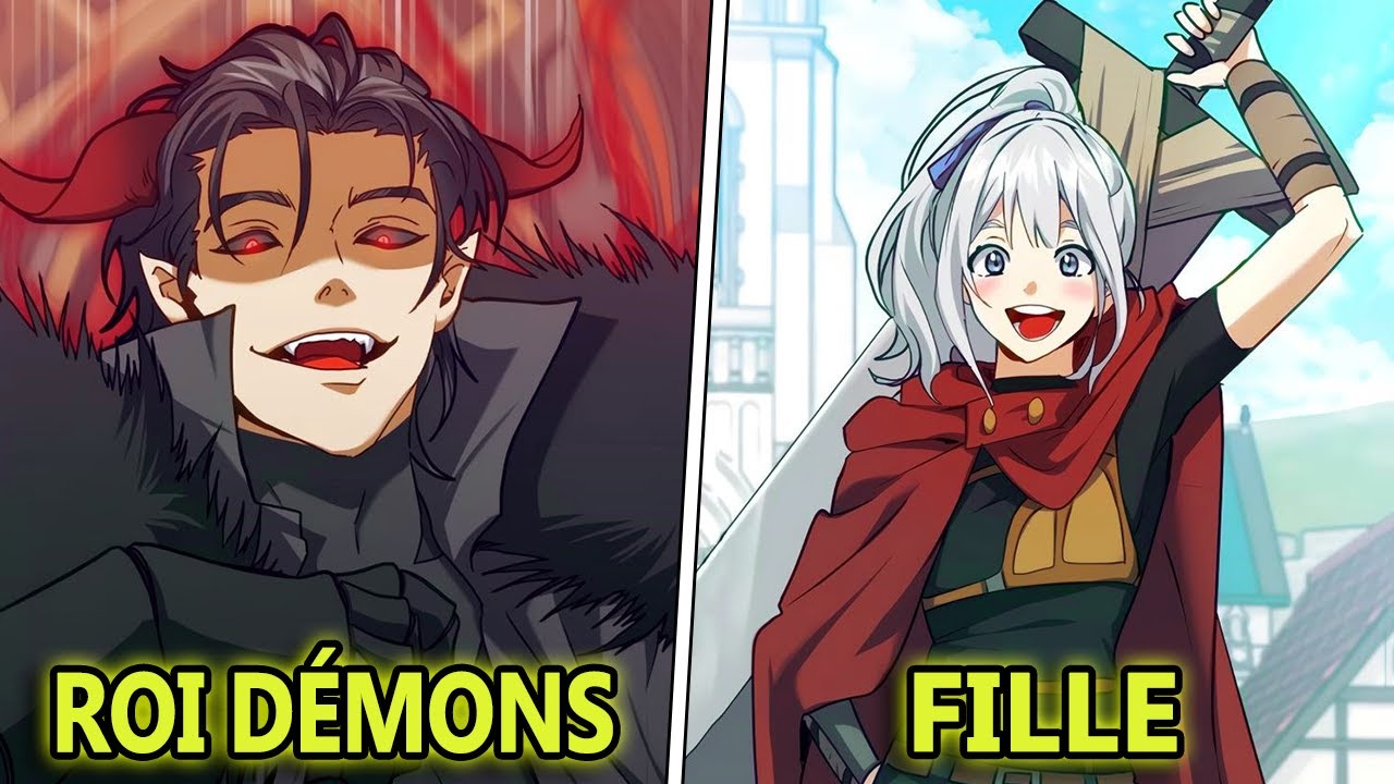 🟡LE ROI DES DÉMONS VEUT PRENDRE SA RETRAITE À CAUSE DE SA FILLE HÉROÏQUE QU'IL A ADOPTÉE ! Manhwa