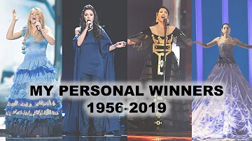 MY EUROVISION PERSONAL WINNERS 1956 - 2019