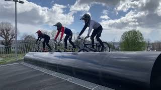 Merton Saint’s BMX track new start hill & gate