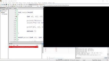 3  Code Blocks Debugger