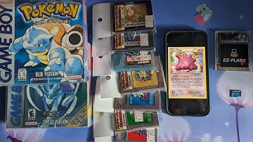 Backing up my physical GB/GBC games + save files to a flashcart (EZ Flash Junior)