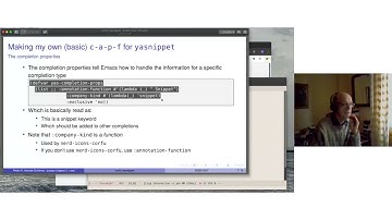 EmacsConf 2025: corfu+yasnippet: Easier than I thought - Pedro A. Aranda Gutiérrez (he, him)