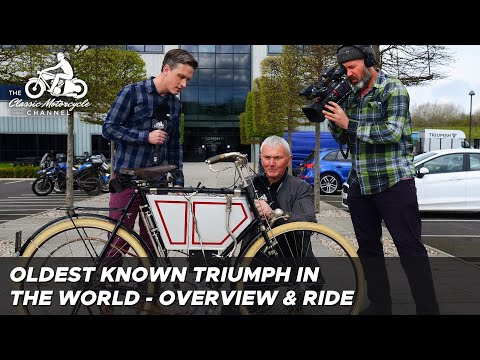 1901 Prototype - the oldest Triumph motorcycle in the world - overview & ride