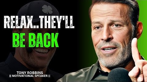 ASSUME THE AVOIDANT WILL ALWAYS COME BACK | TONY ROBBINS MOTIVATIONAL SPEECH