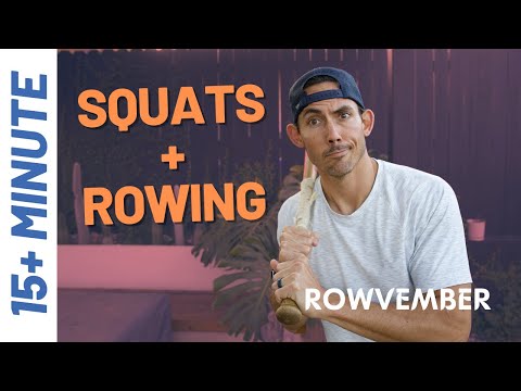 Squats, Squats, Squats—Sam Briggs Inspired Workout (ROWVEMBER)
