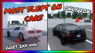 Most Slept On Cars In Greenville Roblox!