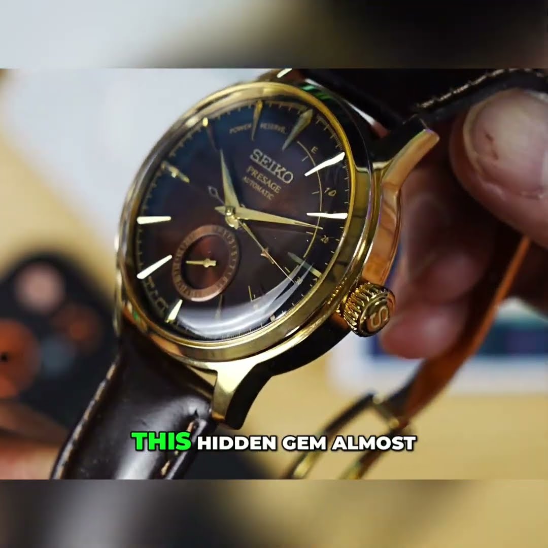 セイコー　プレザージュ　エスプレッソ Seiko Presage Espresso: The Hidden Gem Revealed! #shorts - YouTube