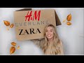 ZARA, H&M & EVERLANE TRY ON HAUL!! | Freya Killin