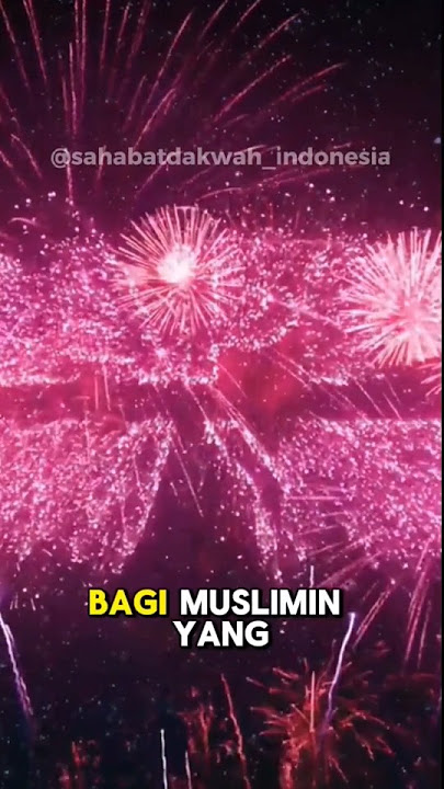 Hukum merayakan tahun baru bagi umat islam | Ustadz Khalid Basalamah