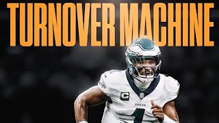 Jalen Hurts Has 5 Turnovers 