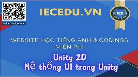 Unity2D_Hệ thống UI trong Unity