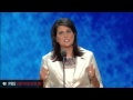 South Carolina Gov. Nikki Haley Addresses Republican National Convention