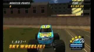 Monster Jam: Urban Assault - Mini Game Monster Truck Trickster screenshot 4