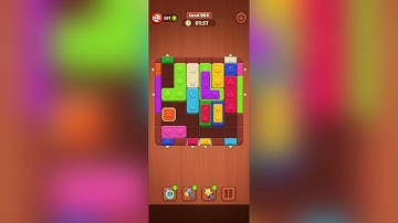 Wood Block Jam Level 64 Walkthrough | Step-by-Step Guide 🧩 | SolutionGuruji