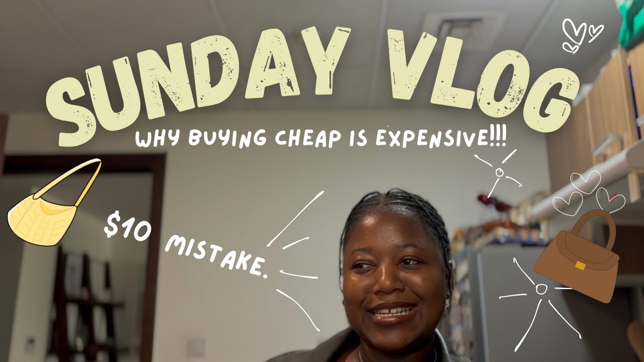 What I Learned About Quality Over Price In My 20s| Church + Errands 