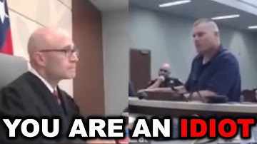 FRAUDITOR GETS DESTROYED IN COURT BY JUDGE