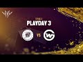 KNIGHTS vs. WILDCARD GAMING // South APAC League 2022 - Stage 3 - Playday #3