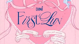 BINI | 'First Luv' | Lyrics