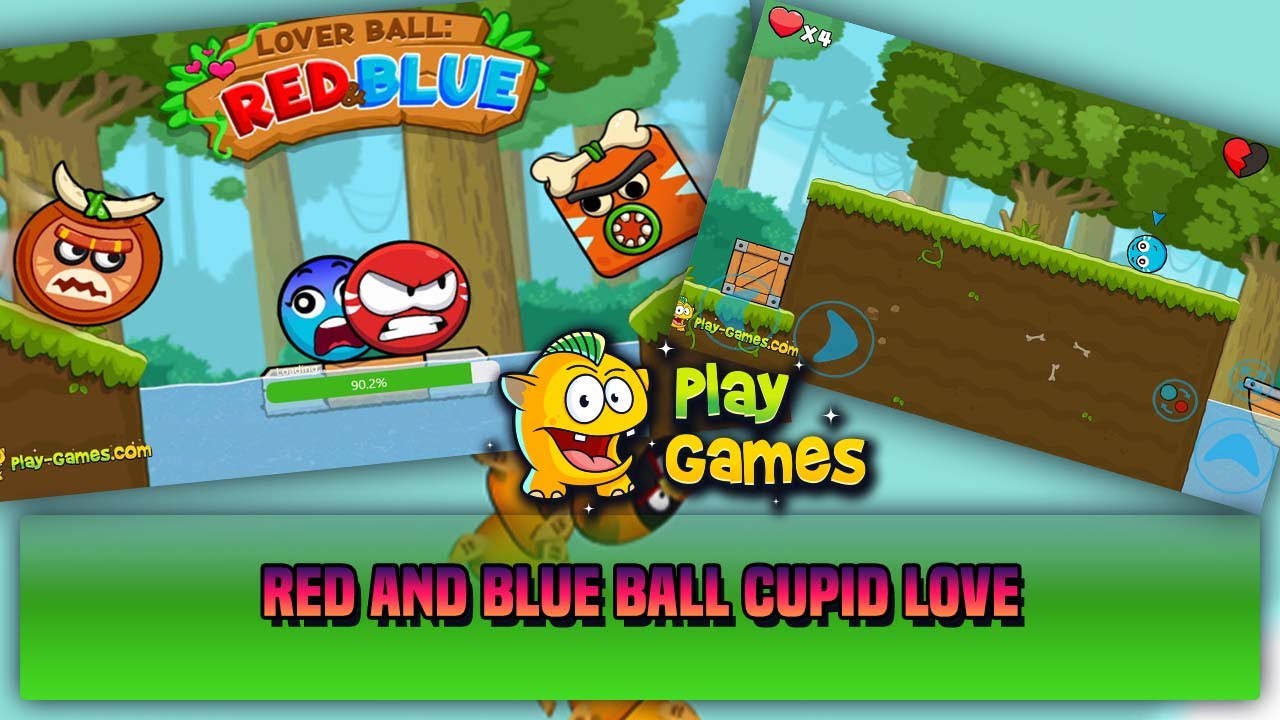 Red And Blue Ball Cupid Love Playthrough