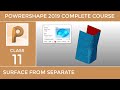 PowerShape 2019 Tutorial # 11 - Smart Surfacer - From Separate Surface - Urdu/Hindi