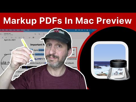 וִידֵאוֹ: האם מציין PDF עובד ב-Mac?