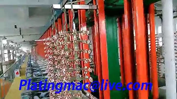 Copper plating chrome machine circulation line
