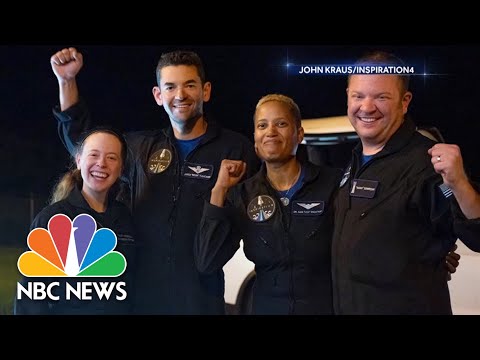 Extended Interview: All-Civilian Inspiration4 Crew On Historic Mission.