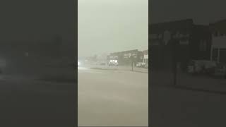 عاصفة قوية وأمطار الخير داخل الاماراتnice shorts reels dubai