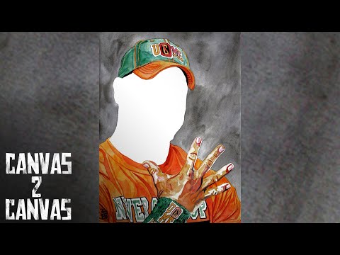 You can't see John Cena!: WWE Canvas 2 Canvas
