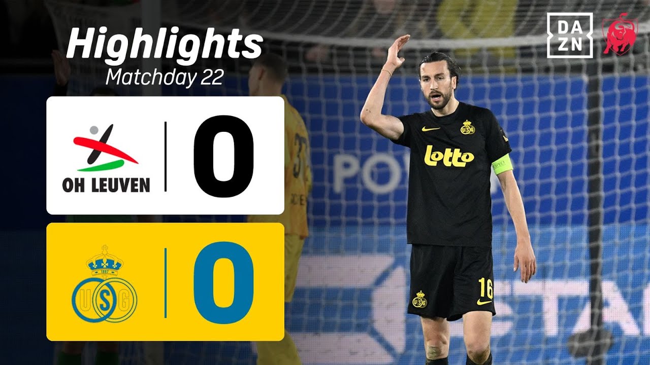 OH Leuven houdt het Union SG van ex-coach David Hubert op een punt! ⚖️ | OH Leuven - Union SG