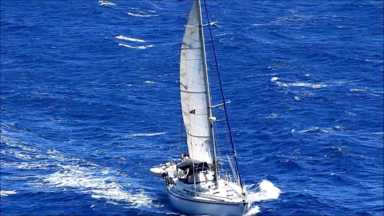 sailboat going against wind