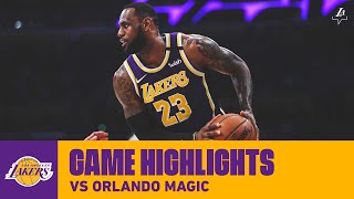HIGHLIGHTS | LeBron James (19 pts, 19 ast, 3 reb) vs. Orlando Magic