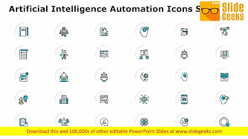 Artificial Intelligence Automation Icons Slide Technology Ppt PowerPoint Presentation Professional I