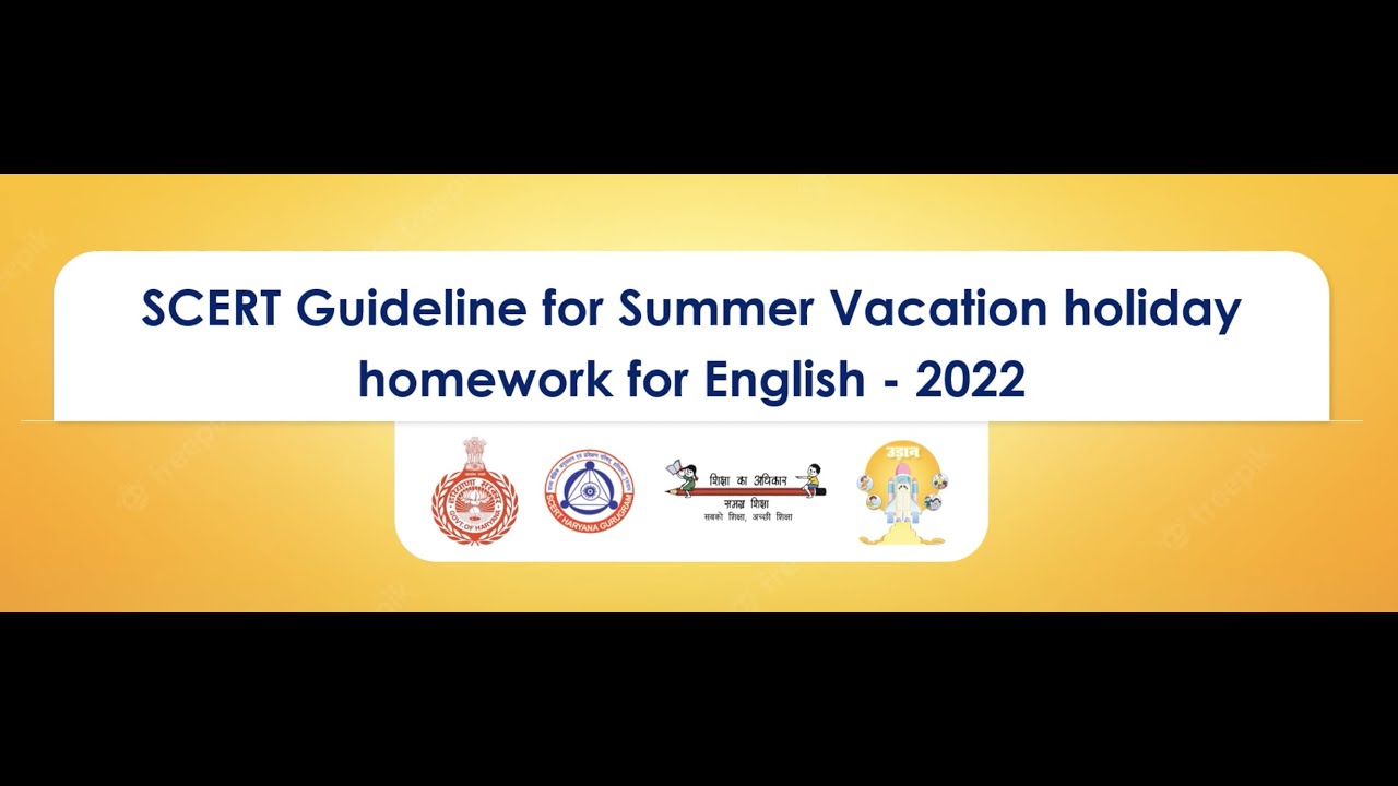 summer vacation homework 2021 22