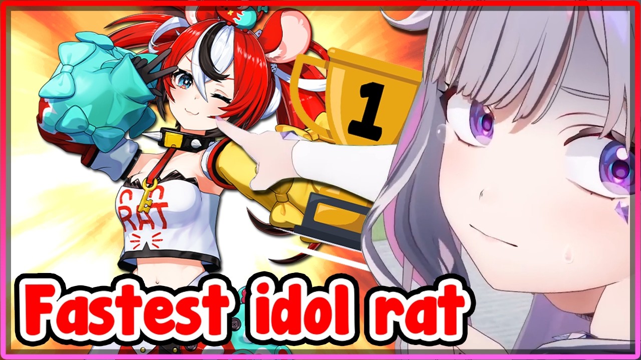[ENG SUB/Hololive] Nobody can beat Hakos Baelz at Idol Meeting race