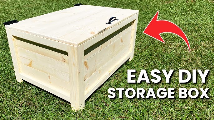 DIY Garden Outdoor Storage Box/Unit - Waterproof with Felted