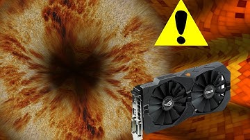 FurMark showing artifacts with severely underclocked AMD RX470