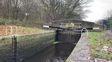 Full length of the Huddersfield Broad Canal