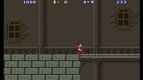 mario forever 4-4 speed run