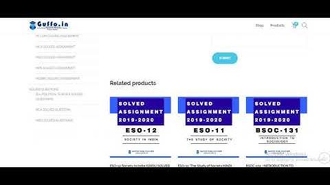 ESO 15 Society and Religion IGNOU SOLVED ASSIGNMENT 2019 2020