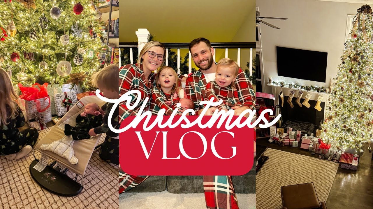 Рождество с новорожденным | Семейный видеоблог