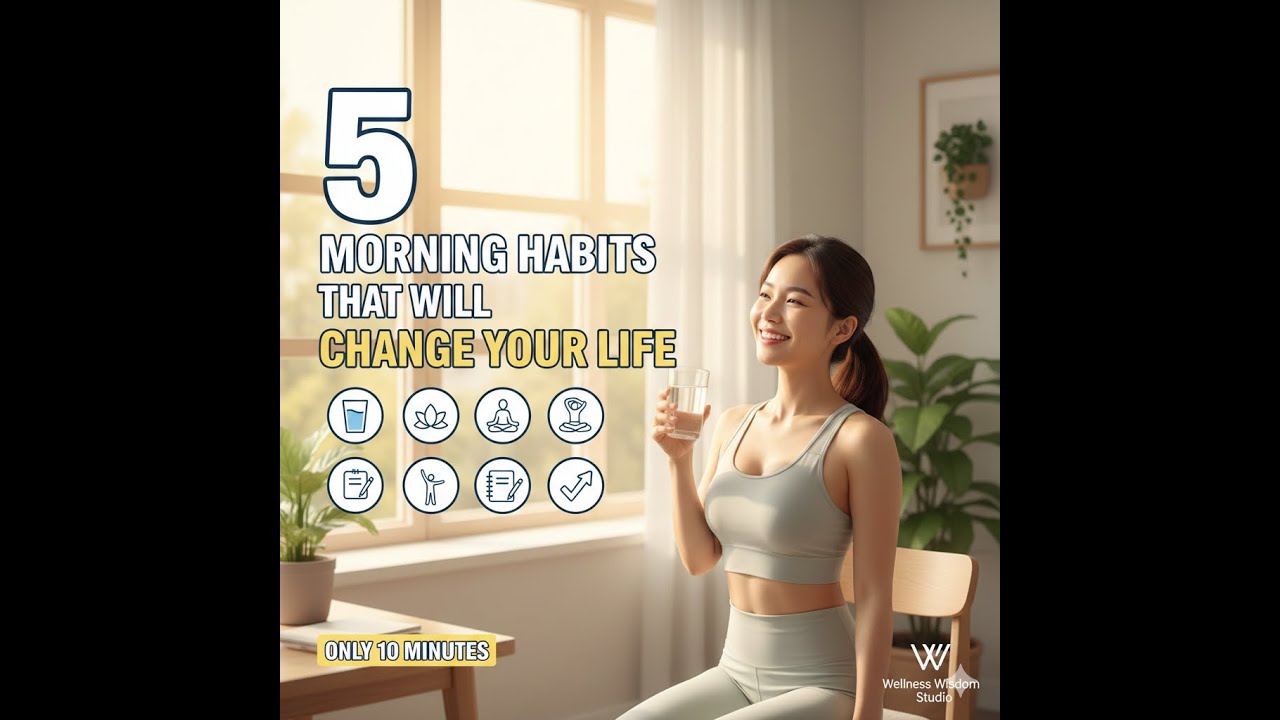 5 Morning Habits That Will Change Your Life (Only 10 Minutes) - YouTube