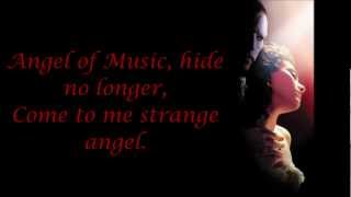 Video thumbnail of "The Mirror (Angel of Music) Phantom of the Opera Lyrics"