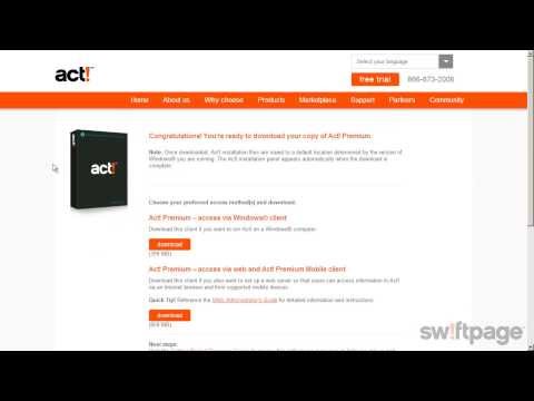 Getting Started with Act! (Act! Tutorial)