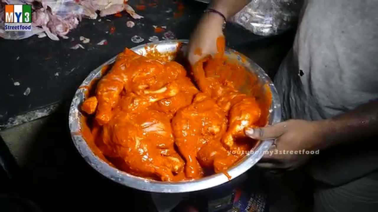 CHICKEN LEG MASALA | HYDERABADI STREET FOOD | 4K VIDEO | 4K ULTRA HD VIDEO street food