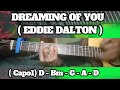 DREAMING OF YOU EDDIE DALTON BASIC CHORDS TUTORIAL GUITAR mp3