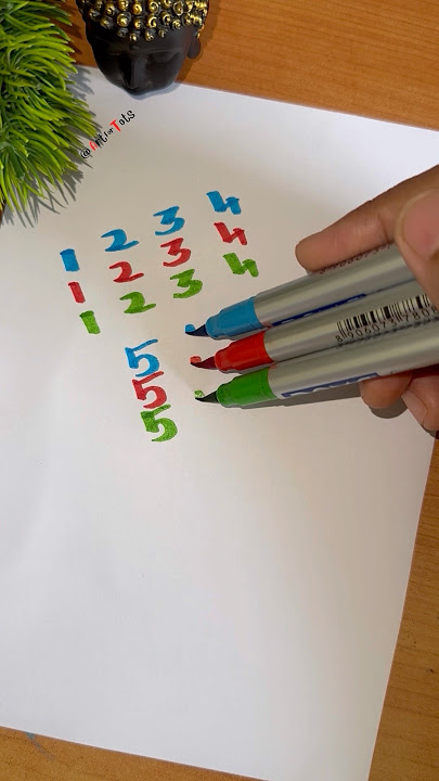 #3d ✍️Drawing #writing #handwriting #trending #numbers  #art #shorts #youtubeshorts #123 #2d #fun